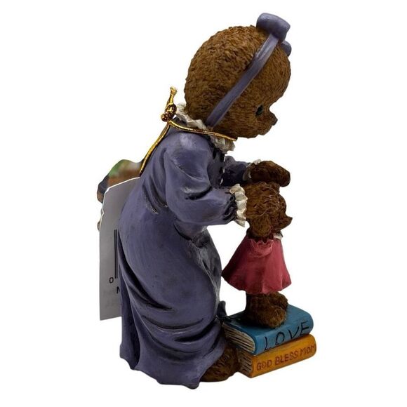 Vintage 1999 Berry Hill Bears Then Shalt Thou Walk in Thy Way Safely Figurine - Picture 3 of 11